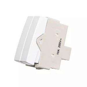 CONJUNTO MARGIRIUS SLEEK MÓDULO INTERUPTOR SIMPLES.DUPLO PA017837 BRANCO 673285