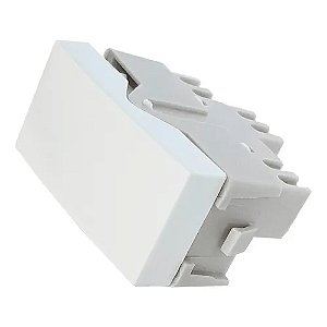 CONJUNTO MARGIRIUS SLEEK MÓDULO INTERUPTOR SIMPLES PA016062 BRANCO 673137