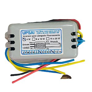 INVERSOR UPSAI 4W X 12VOLTS  136476