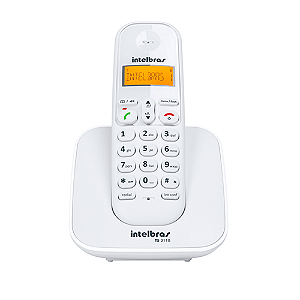 TELEFONE SEM FIO INTELBRAS TS3110 C/IDENTIFICADOR BRANCO 432105