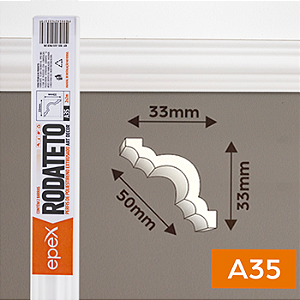 RODATETO EPEX MOLDURA BARRA/PERFIL C/2METROS A35 C/2 FBB0A35 549460