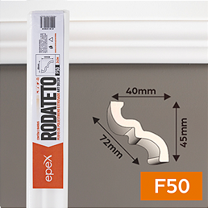 RODATETO EPEX MOLDURA BARRA/PERFIL C/2METROS F50 C/2 FBB0F50 549495
