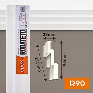 RODATETO EPEX MOLDURA BARRA/PERFIL C/2METROS R90N C/1 FBB0R90N 567787