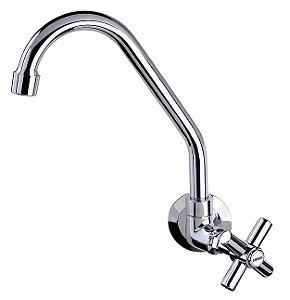 TORNEIRA BICA MOVÉL PAREDE SARAN 1166 C31 ABS 502600