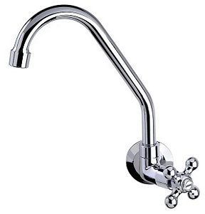 TORNEIRA BICA MOVÉL PAREDE SARAN 1166 C35 ABS 609080