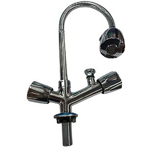 TORNEIRA BICA MOVÉL MESA SARAN 2183 C50 3/4 C/SAIDA ROSCA TUBO GOURMET ABS 829935