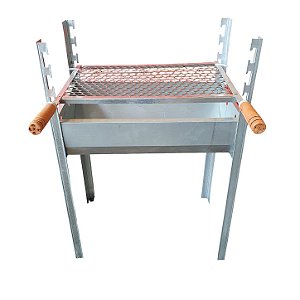 CHURRASQUEIRA BENO GALVANIZADA DESMONTÁVEL GRANDE 1003 A70XL51XC30,5CM 771660