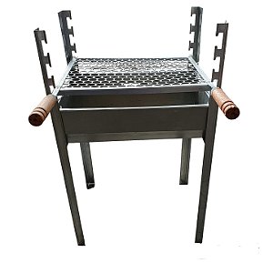 CHURRASQUEIRA BENO GALVANIZADA DESMONTÁVEL MÉDIO 1002 A70XL43XC30,5CM 771651