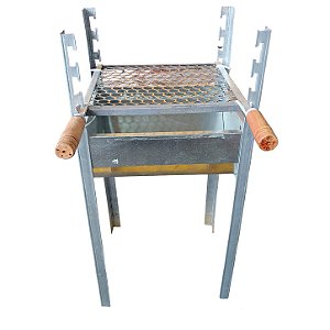 CHURRASQUEIRA BENO GALVANIZADA DESMONTÁVEL PEQUENO 1001 A70XL36XC30,5CM 771643