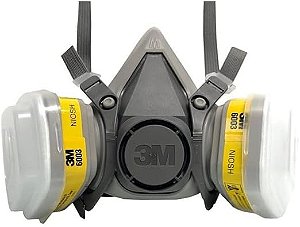 MASCARA KIT RESPIRADOR 3M SERIE 6200 HB004680573 - 860930