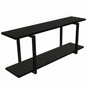 NICHO PRATELEIRA PRETO 03 90X20 NIP3-9020 BRASFORMA 719536