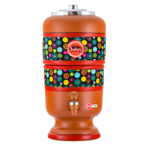 FILTRO DE BARRO SALUS TEX 6L 1514/T FLOR PRETO 861480