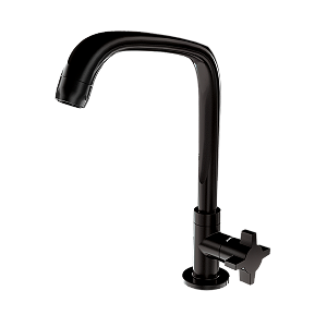 TORNEIRA PARA PIA MESA 1167 F64 PRETO FITT 7111098 LORENZETTI 622621