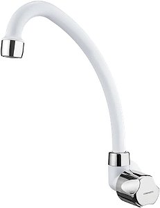 TORNEIRA PARA PIA PARDE 1168 F27 BRANCO/CROMADO 7111059 LORENZETTI 730874