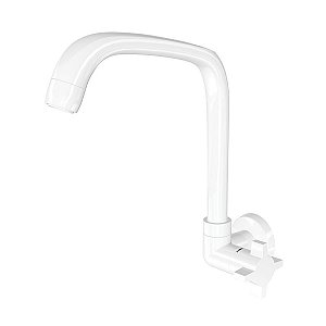 TORNEIRA PARA PIA PAREDE 1168 F64 BRANCO FITT 7111094 LORENZETTI 622613