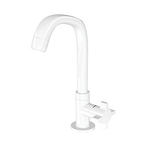 TORNEIRA PARA LAVATÓRIO PLÁSTICO 1195 F64 BRANCO FITT 7110055 LORENZETTI 622320