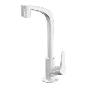 TORNEIRA PARA LAVATÓRIO PLÁSTICO 1195 F71 BRANCO 7110047 LORENZETTI