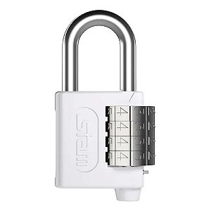 CADEADO STAM 25MM SEGREDO BRANCO 90503 311537