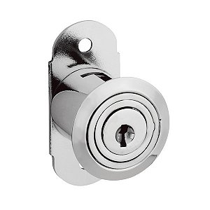 FECHADURA STAM PARA MÓVEIS 314 CROMADO 13081 CILINDRO 26MM 332305