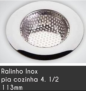 RALINHO P/VÁLVULA 41/2 INOX 113MM CARNEIRO 756547