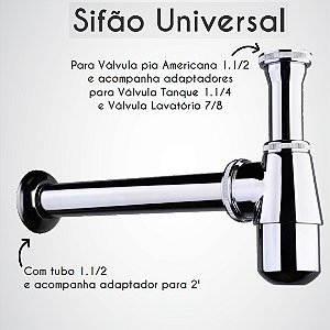 SIFÃO METAL UNIVERSAL 1581 CARNEIRO 723959