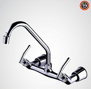 TORNEIRA MISTURADOR PIA PAREDE 1245 C62 CARNEIRO 318418