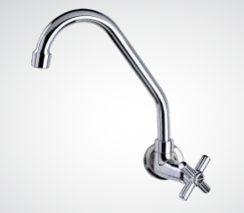 TORNEIRA BICA MÓVEL PAREDE 1166 C37 METAL CARNEIRO 278416