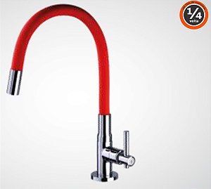 TORNEIRA BICA MÓVEL MESA 5029 C61 VERMELHO CARNEIRO 502545