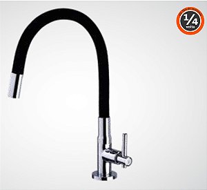 TORNEIRA BICA MÓVEL MESA 5028 C61 PRETO CARNEIRO 502529