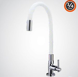 TORNEIRA BICA MÓVEL MESA 5025 C61 BRANCO CARNEIRO 719188