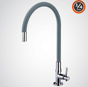 TORNEIRA BICA MÓVEL MESA 5024 C61 CINZA CARNEIRO 719170