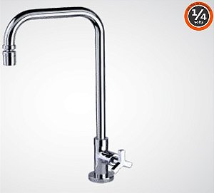 TORNEIRA BICA MÓVEL MESA 2027 C25 1/4 CARNEIRO 392057