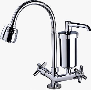 TORNEIRA PIA MESA 2796 C37 GOURME C/FILTRO 1/4 CARNEIRO 733571