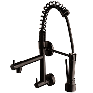 TORNEIRA PIA PAREDE 1278 GOURMET PAREDE BLACK DUPLA CARNEIRO 729817