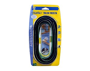VEDA FRESTA ADESIVO 7X8MM PRETO 4970 TALENTOS 391042