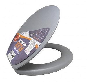 ASSENTO DUDA OVAL FLEX CINZA ESCURO 159400 550205