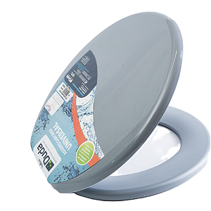 ASSENTO DUDA OVAL UNIVERSAL CINZA ESCURO 30300 864218