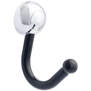 CABIDE SIMPLES DUDA MONACO PRETO/CROMADO 26800 842940