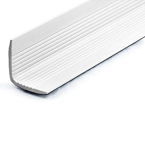 CANTONEIRA L PVC DUDA BRANCO 18X18X3M 920100 PVC 833266