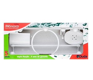 KIT ACESSÓRIO DUDA MONACO C/5 BRANCO 54500 550272