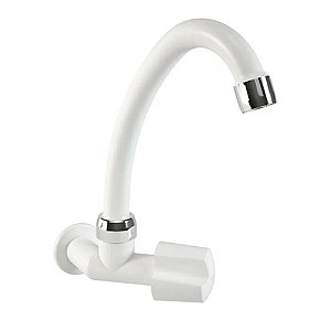 TORNEIRA PARA PIA DUDA MADRI COZINHA PAREDE BRANCO/CROMADO 1/2 605500 696617