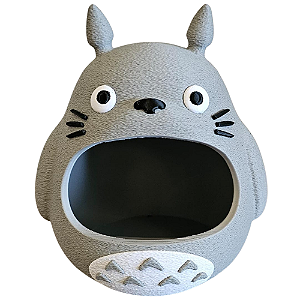 PORTA BALA TOTORO 15CM CINZA IMPRESÃO EM 3D 893153