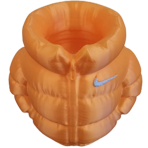 3D PORTA CANETA BLUSA NK 10CM LARANJA 893641