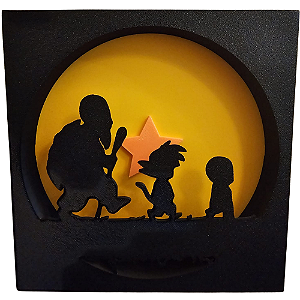 3D QUADRO DB 20CM COM 1 ESTRELA 893560