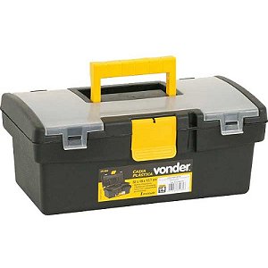 CAIXA FERRAMENTA VONDER PVC CPV6025 COM BANDEJA 347760