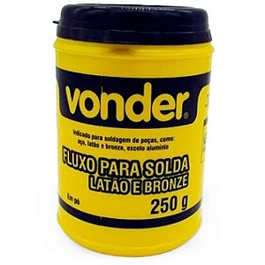 FLUXO SOLDA VONDER 250G LATAO/BRONZE 742953