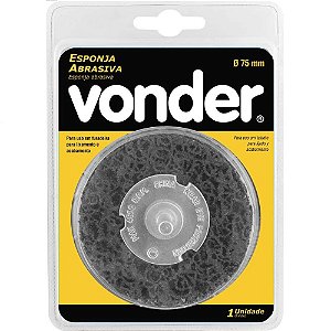 LIXA ABRASIVAS VONDER 75MM COM HASTE 408719