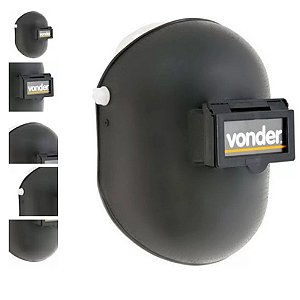 MASCARA SOLDA VONDER CAPACETE VIDRO ARTICULAVEL 298670