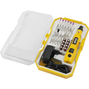 MICRORRETIFICA VONDER BATERIA 3,6V COM 25 PEÇAS 708615