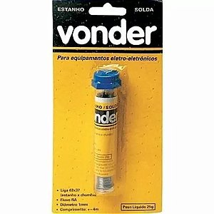 SOLDA VONDER CARTELA 25G 7438633715 713511